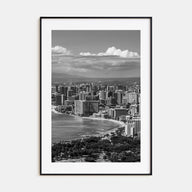 Honolulu Photo B&W No 2 Poster