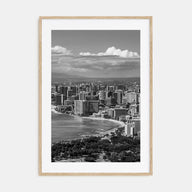 Honolulu Photo B&W No 2 Poster