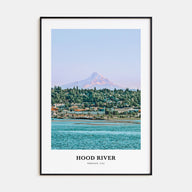 Hood River Portrait Color Poster