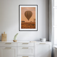 Hot Air Balloon Photo Color No 1 Poster
