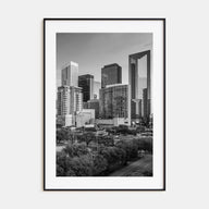 Houston Photo B&W No 1 Poster