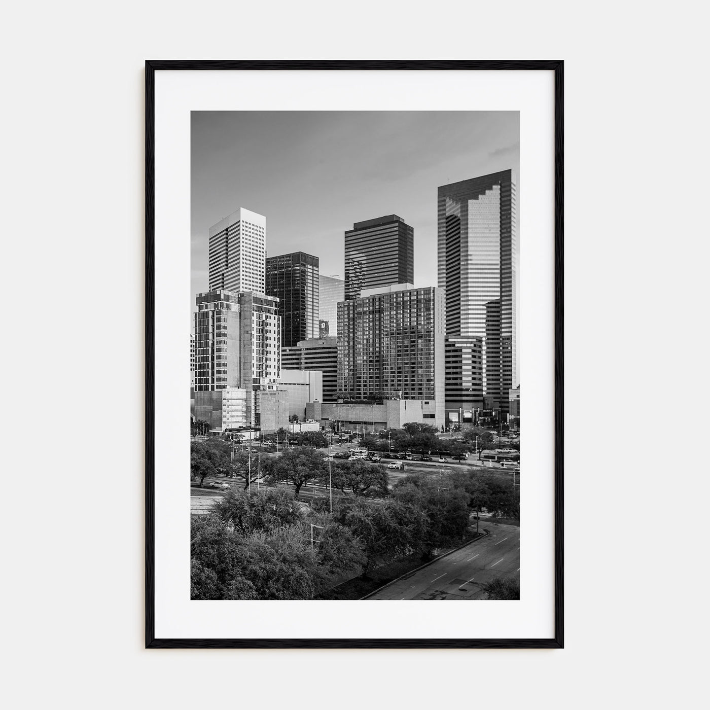 Houston Photo B&W No 1 Poster