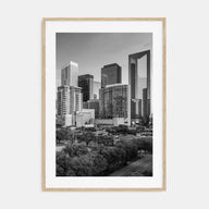 Houston Photo B&W No 1 Poster
