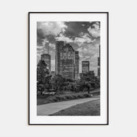 Houston Photo B&W No 2 Poster