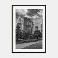 Houston Photo B&W No 2 Poster