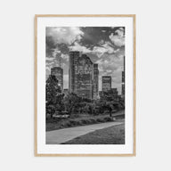 Houston Photo B&W No 2 Poster