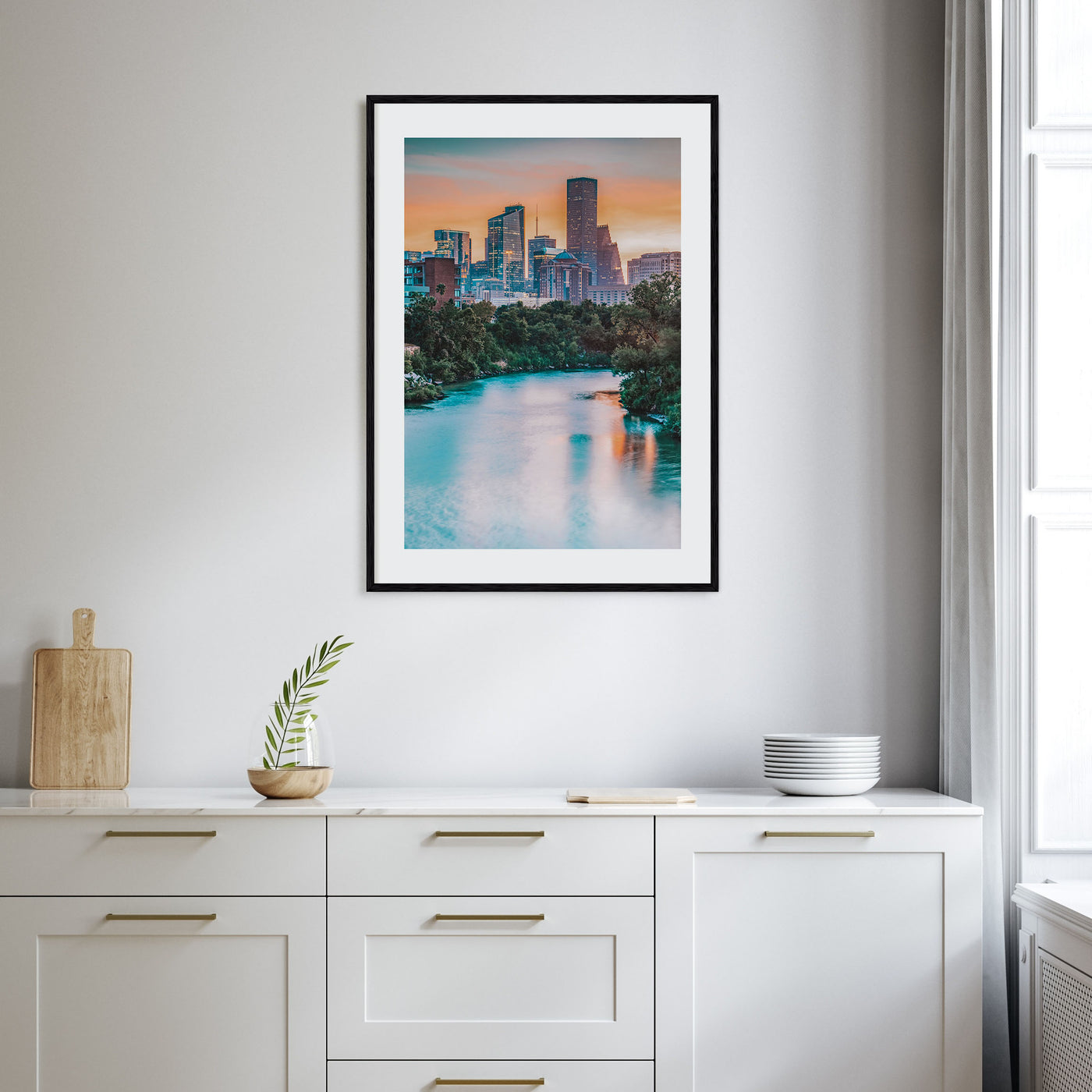 Houston Photo Color No 1 Poster
