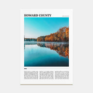 Howard County Travel Color Poster