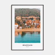 Huatulco Portrait Color Poster