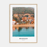 Huatulco Portrait Color Poster