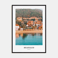 Huatulco Portrait Color Poster