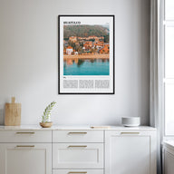 Huatulco Travel Color Poster