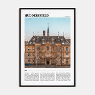 Huddersfield Travel Color Poster