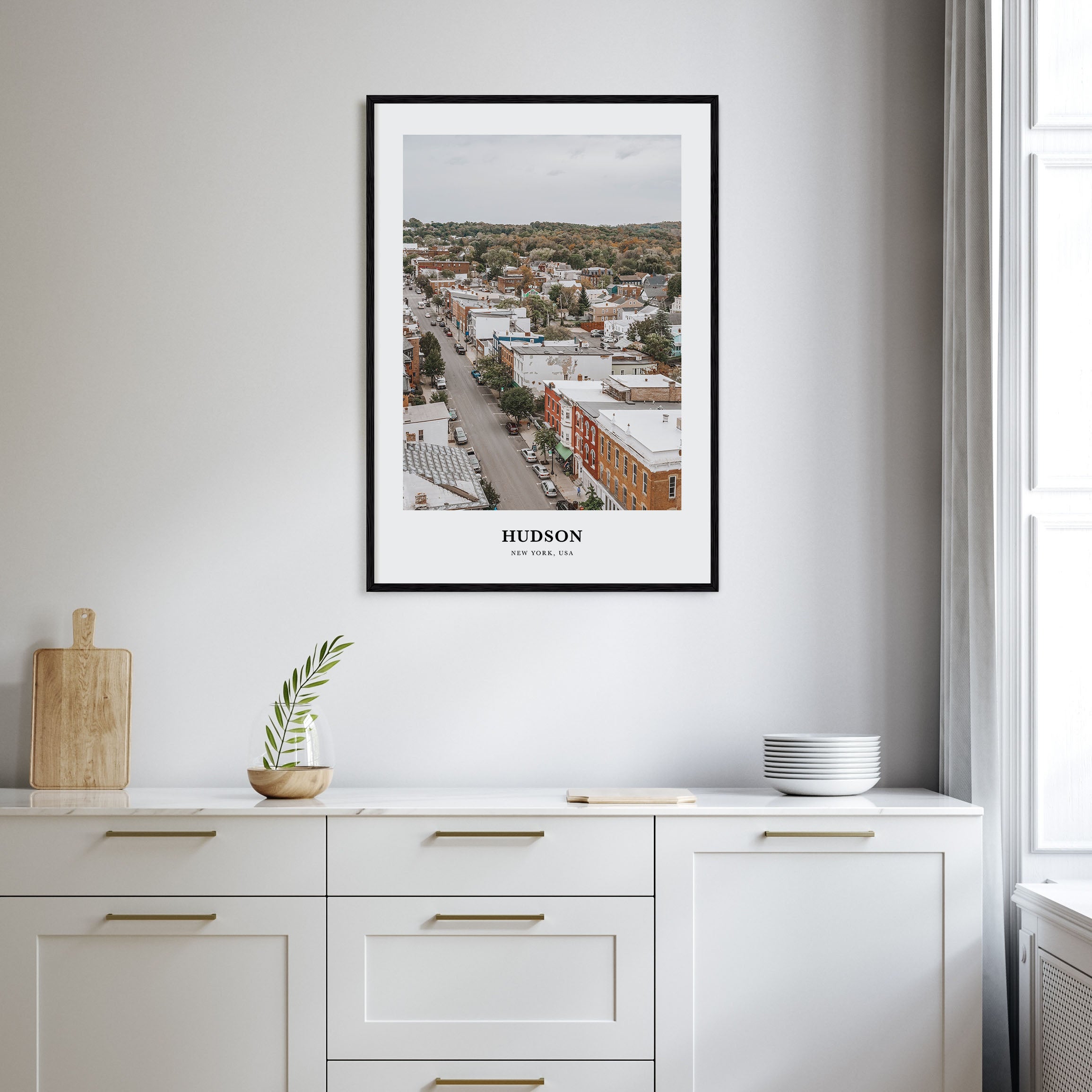 Hudson Portrait Color Poster