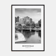 Huntsville Portrait B&W Poster