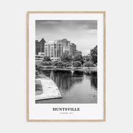 Huntsville Portrait B&W Poster