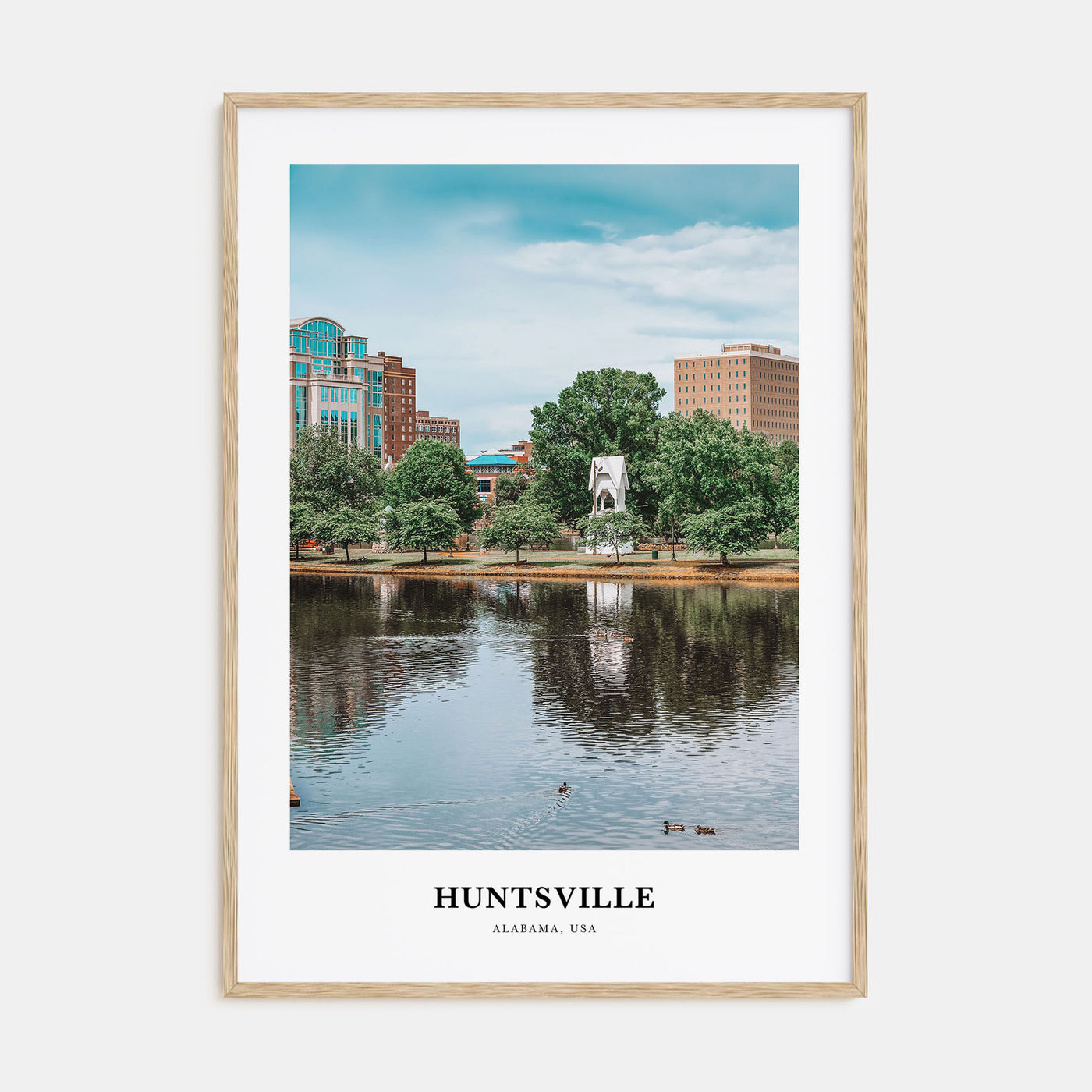 Huntsville Portrait Color Poster