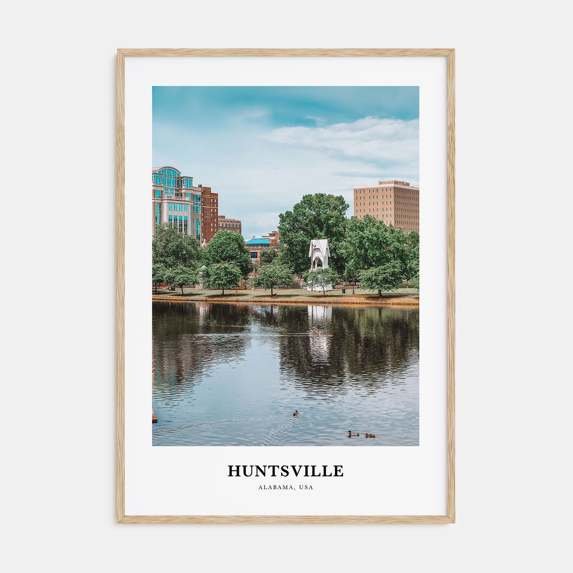 Huntsville Portrait Color Poster