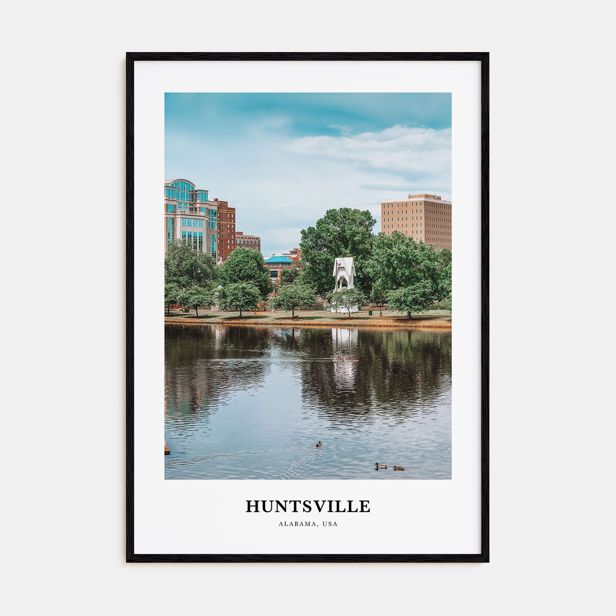 Huntsville Portrait Color Poster