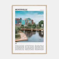 Huntsville Travel Color Poster