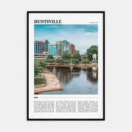 Huntsville Travel Color Poster