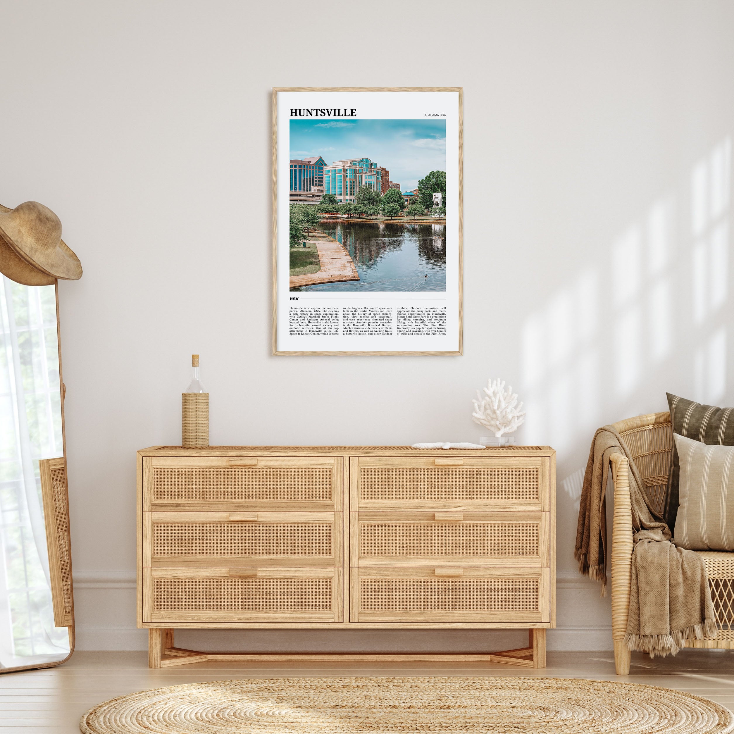 Huntsville Travel Color Poster