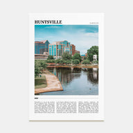 Huntsville Travel Color Poster