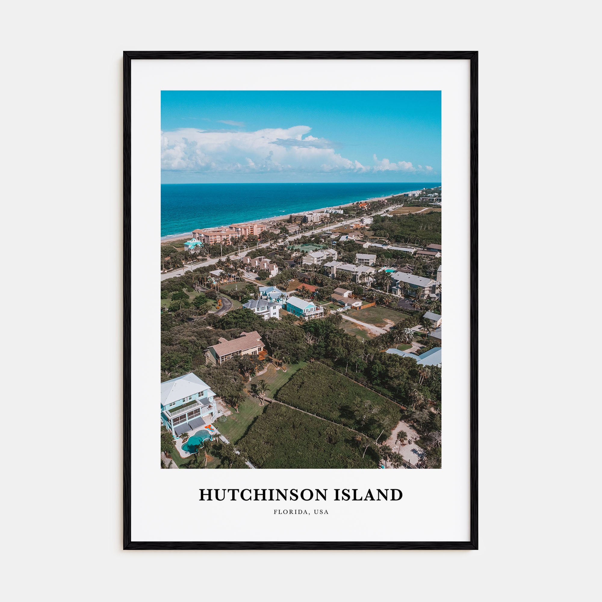 Hutchinson Island Portrait Color Poster