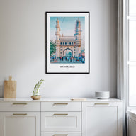 Hyderabad Portrait Color Poster