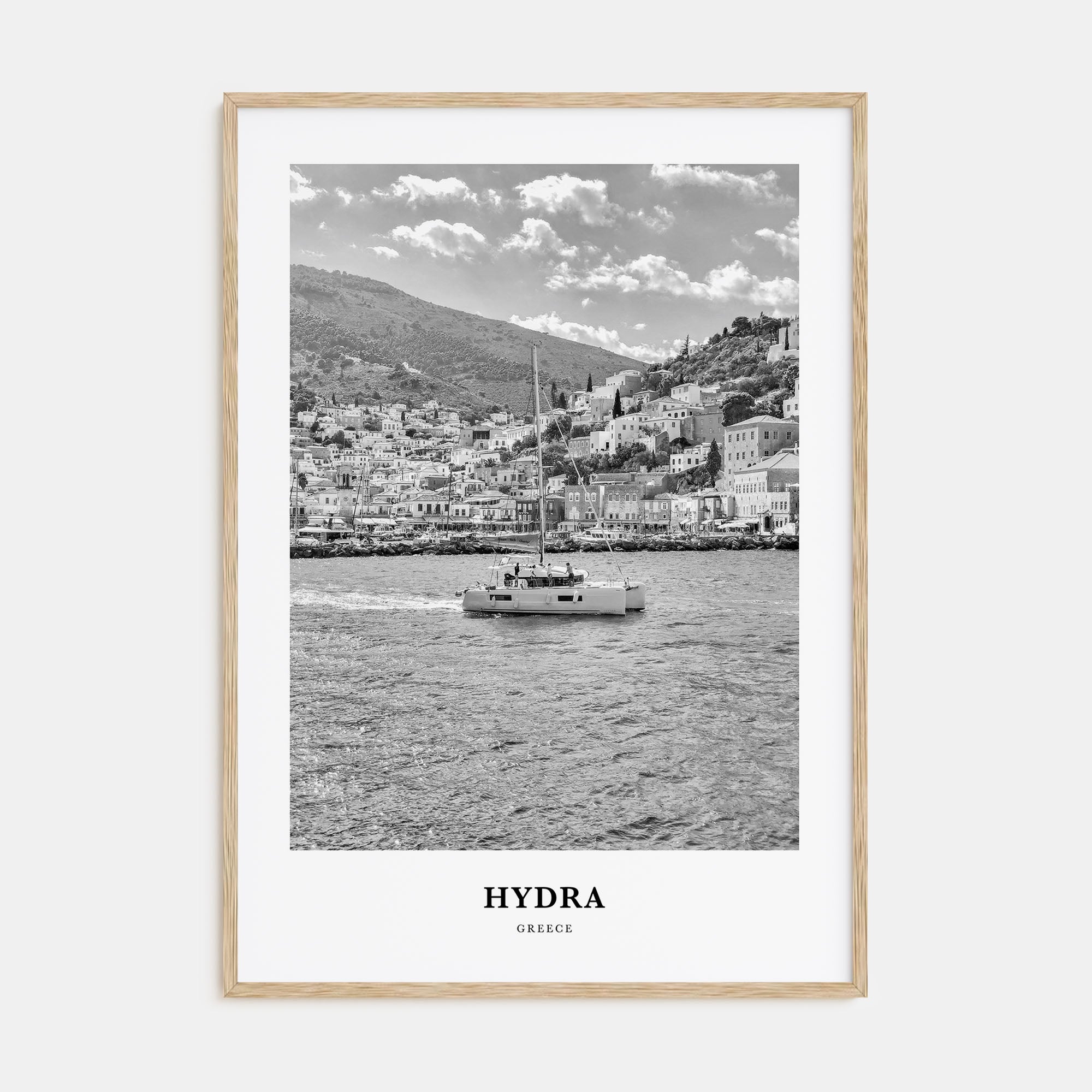 Hydra Portrait B&W Poster