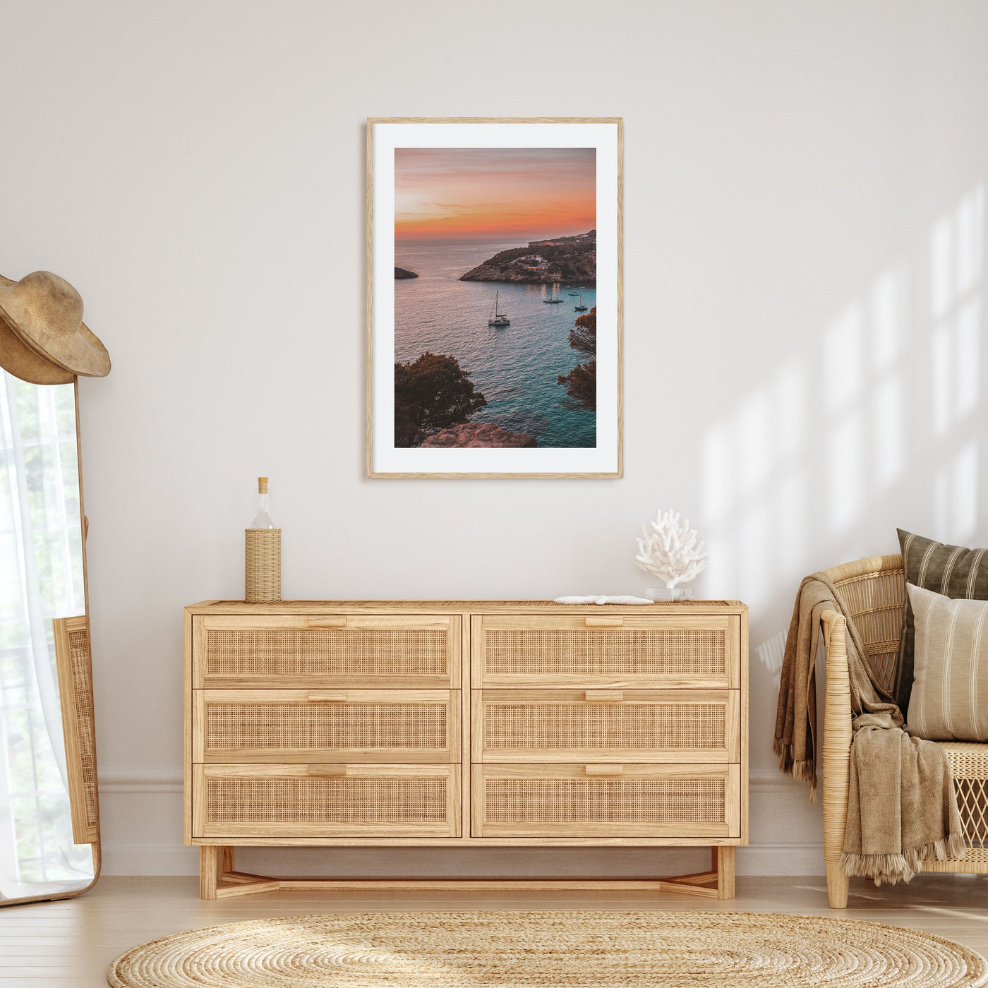 Ibiza Photo Color Poster