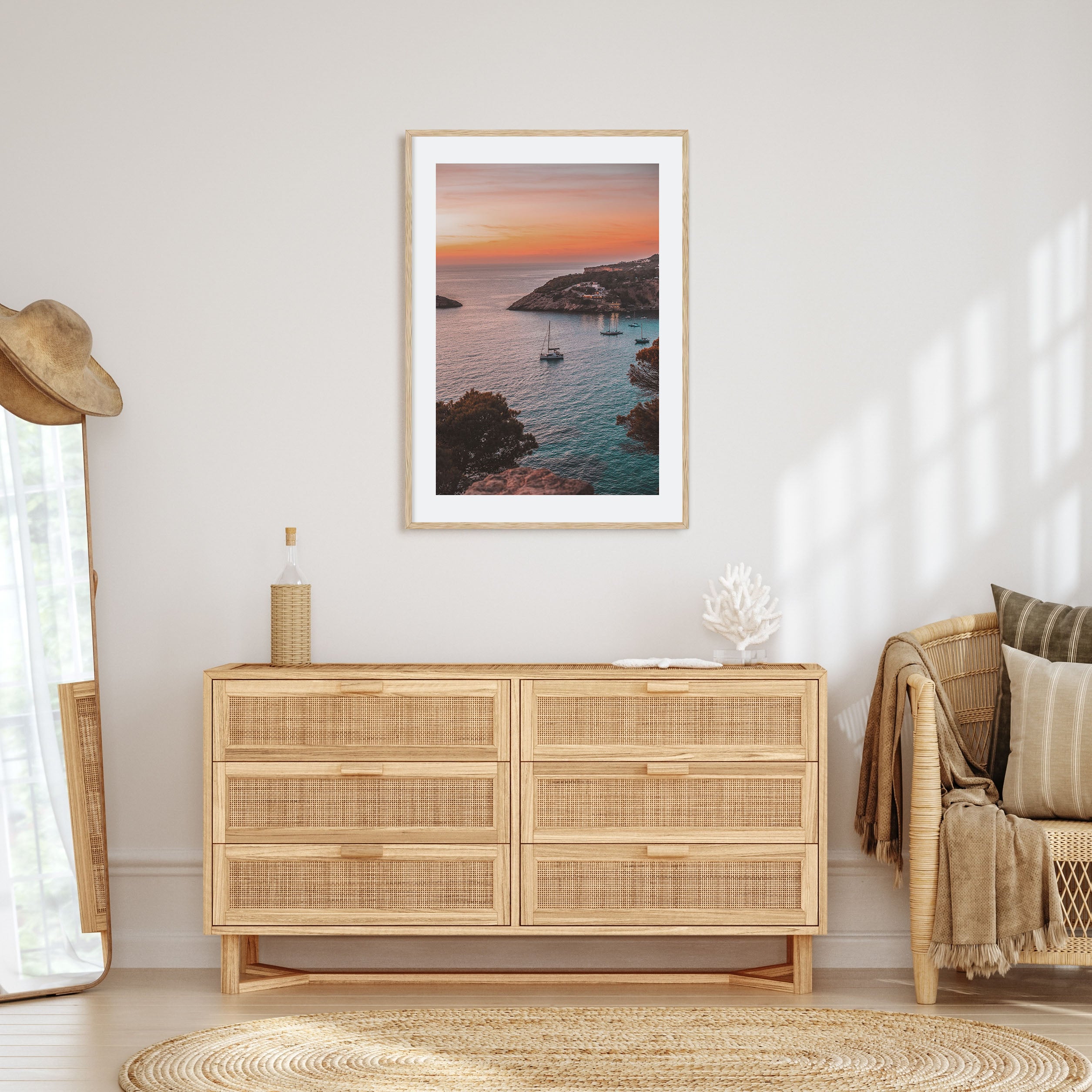 Ibiza Photo Color Poster