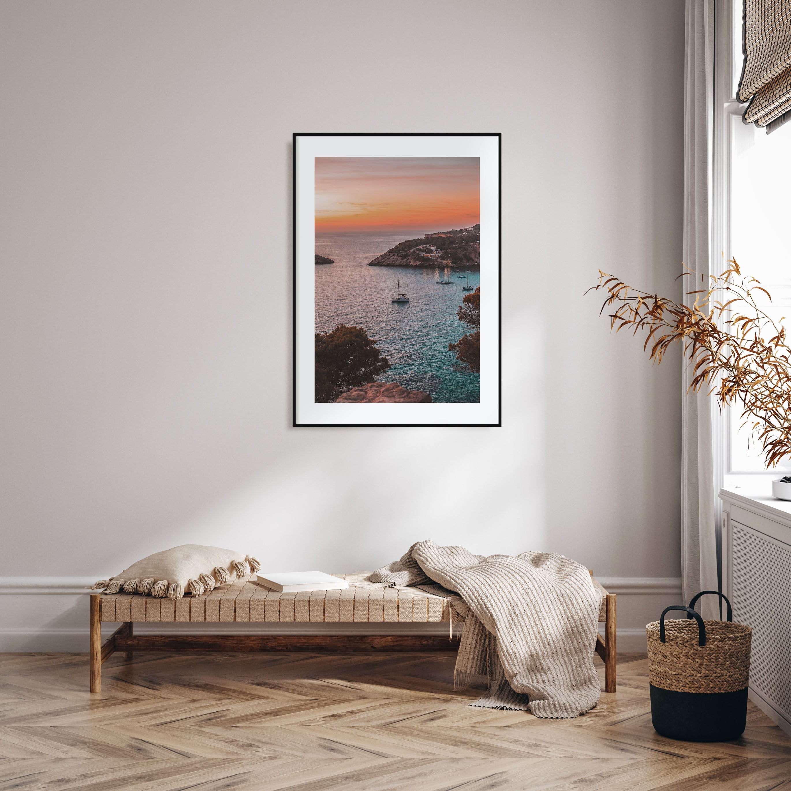 Ibiza Photo Color Poster