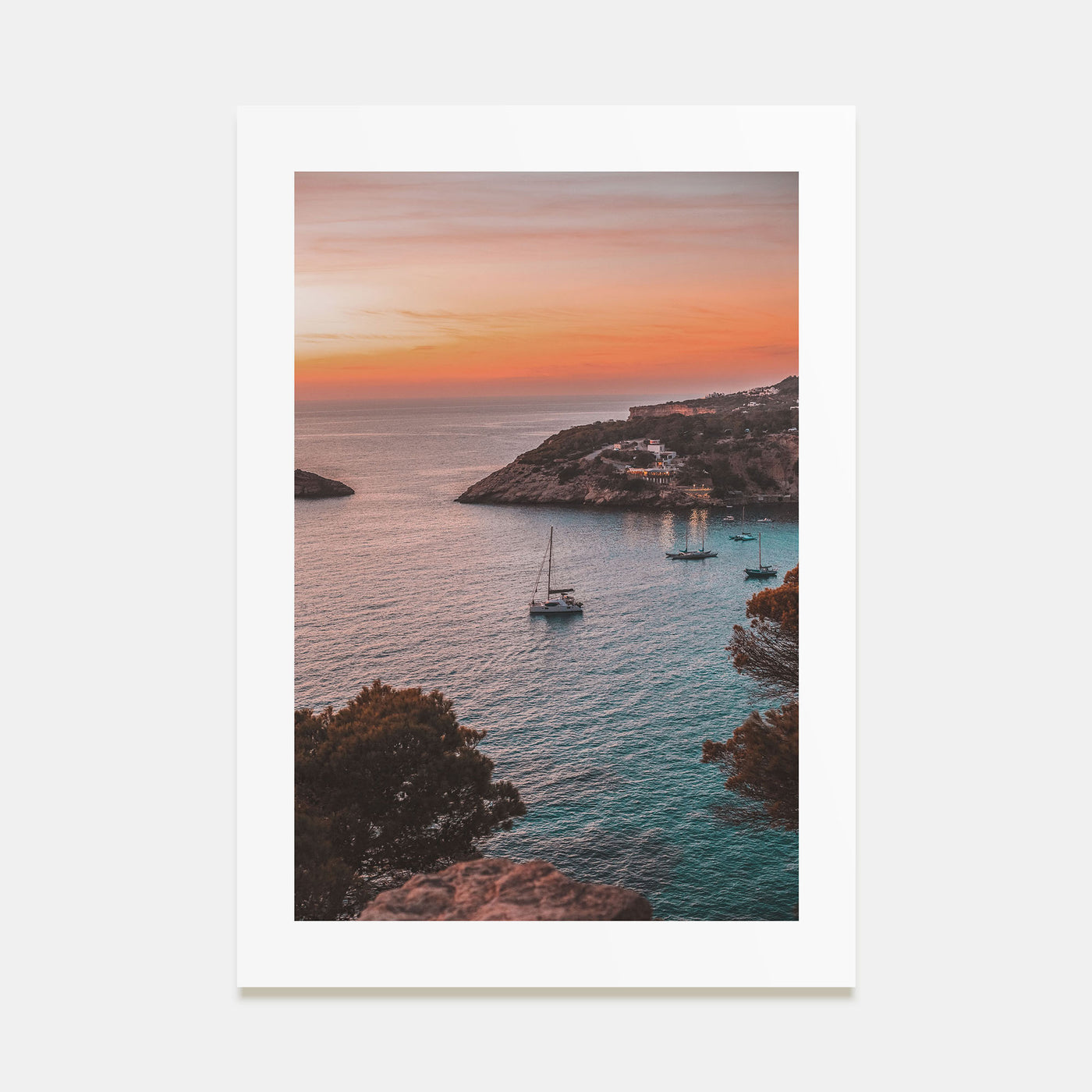 Ibiza Photo Color Poster