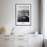 Ibiza Portrait B&W Poster