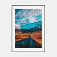 Iceland Photo Color Poster