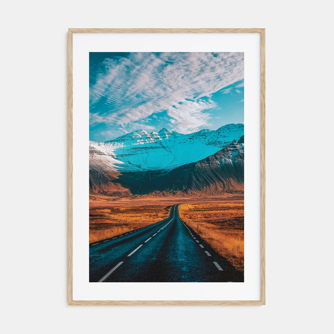 Iceland Photo Color Poster