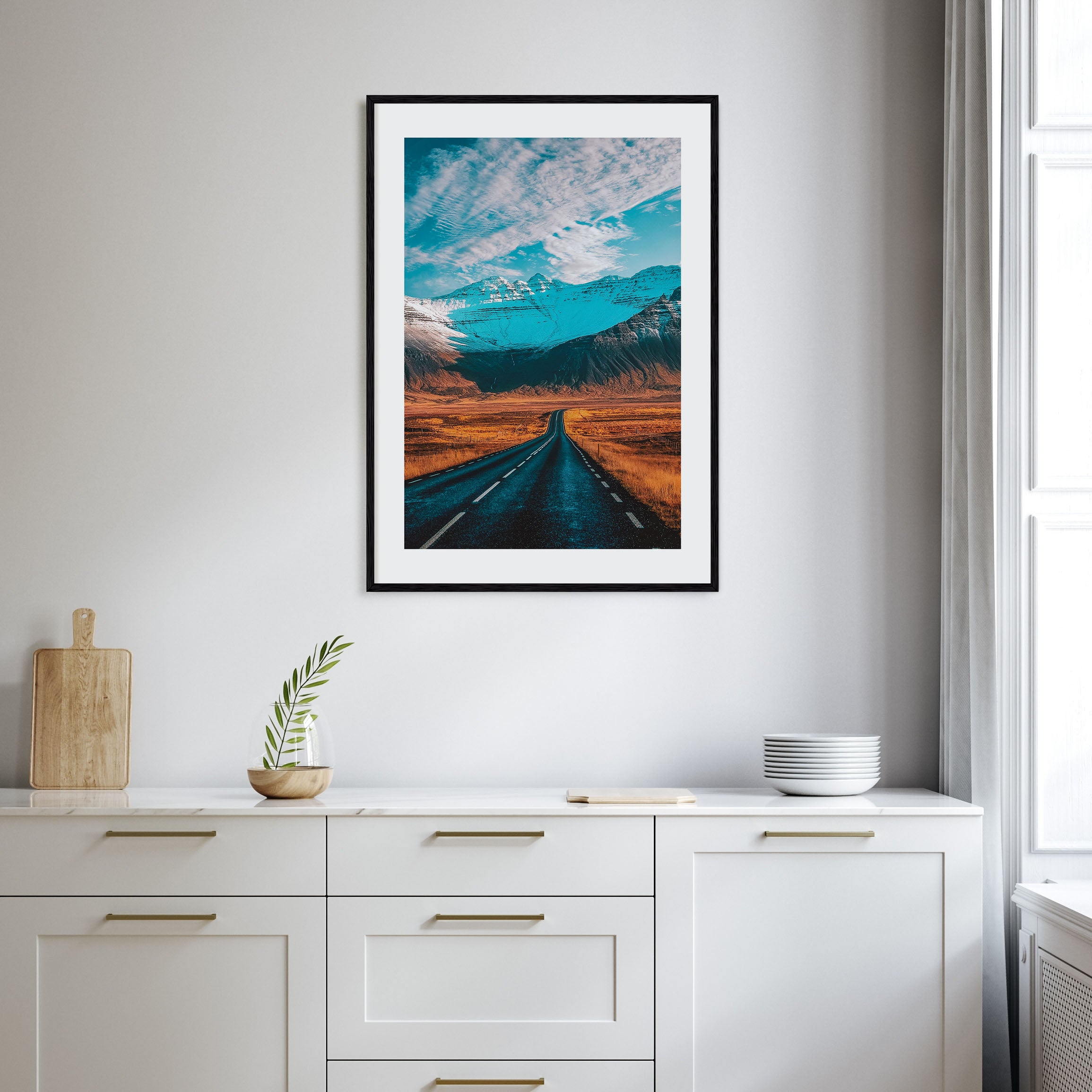 Iceland Photo Color Poster