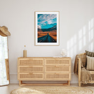 Iceland Photo Color Poster