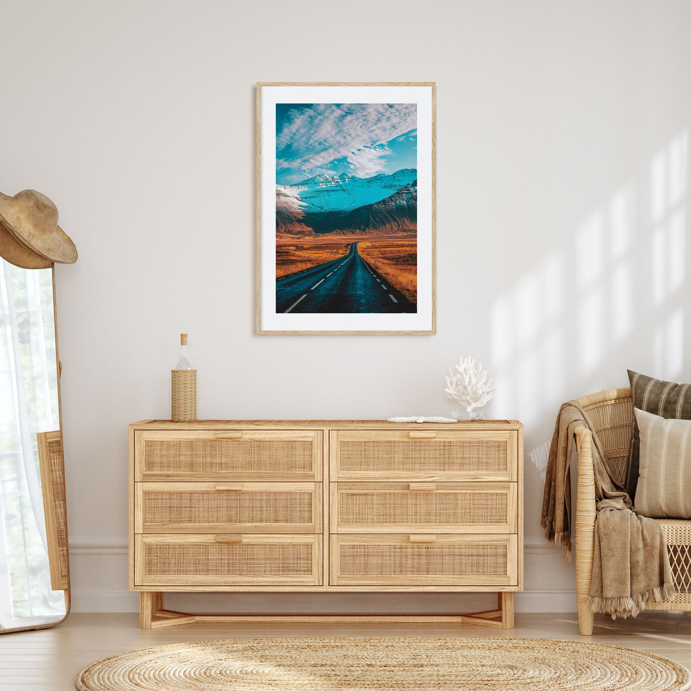 Iceland Photo Color Poster