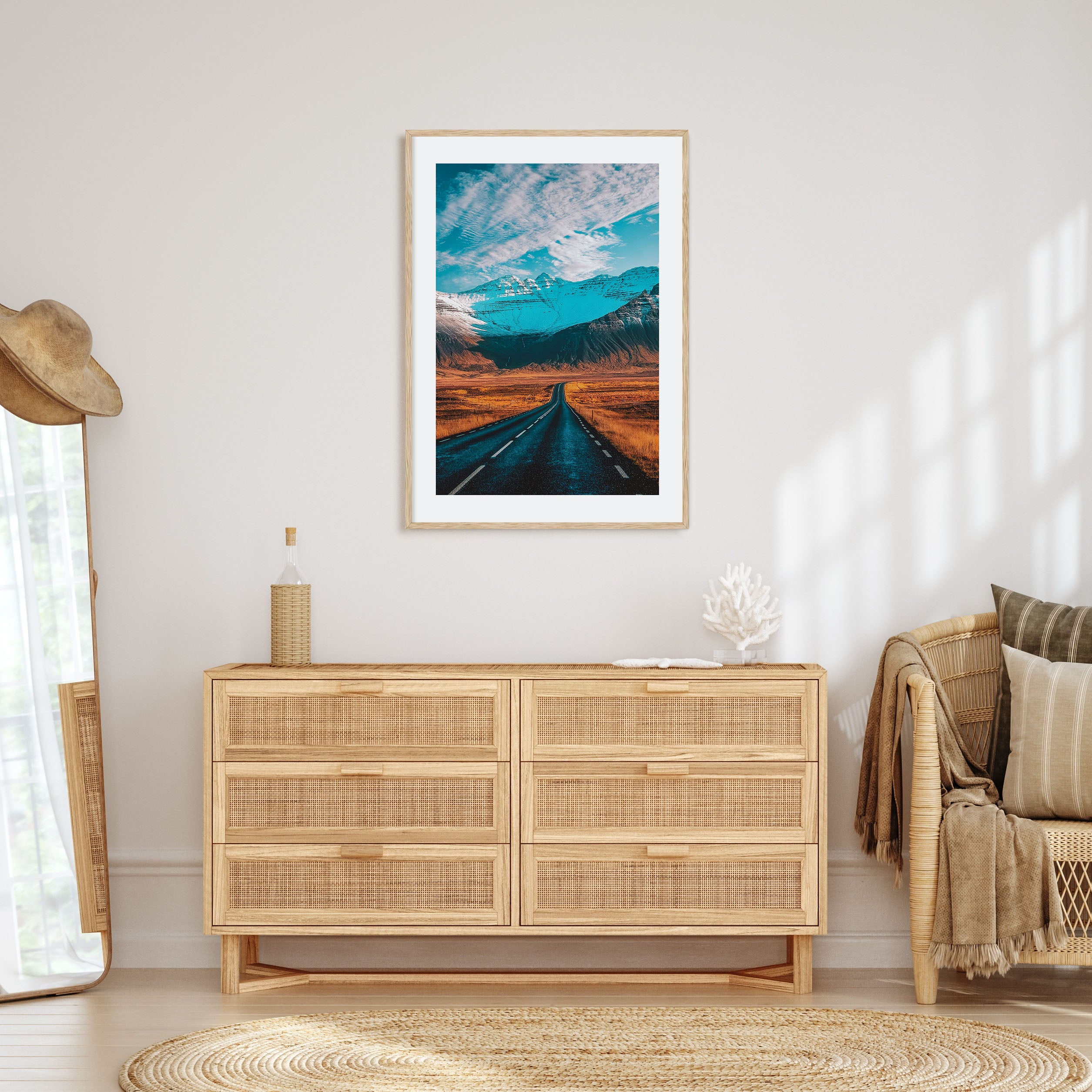 Iceland Photo Color Poster