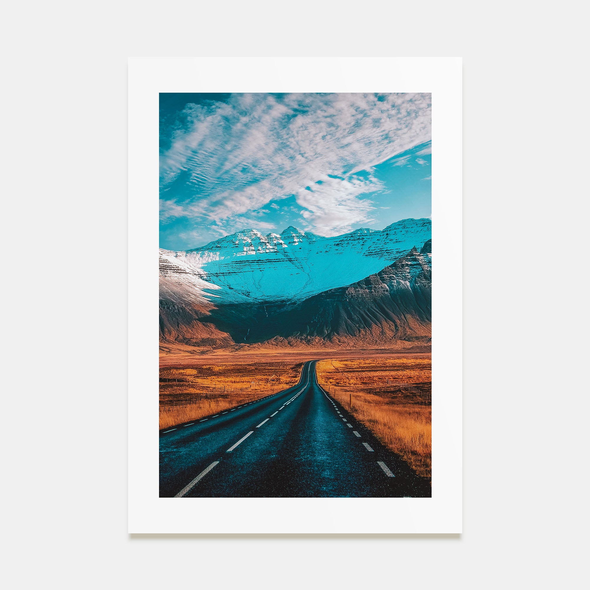 Iceland Photo Color Poster