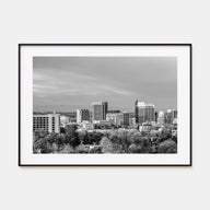 Idaho Landscape B&W Poster