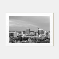 Idaho Landscape B&W Poster