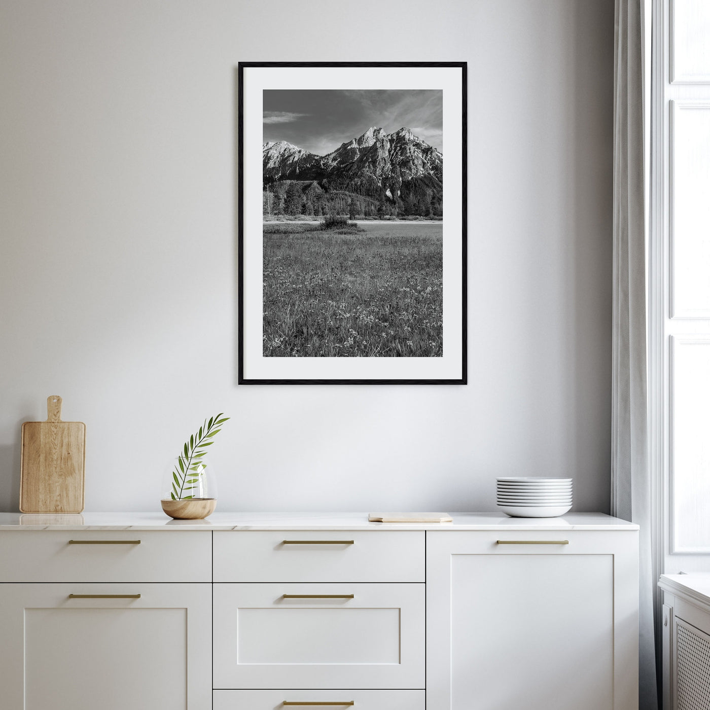 Idaho Photo B&W Poster