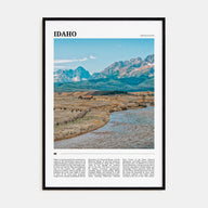 Idaho Travel Color No 2 Poster