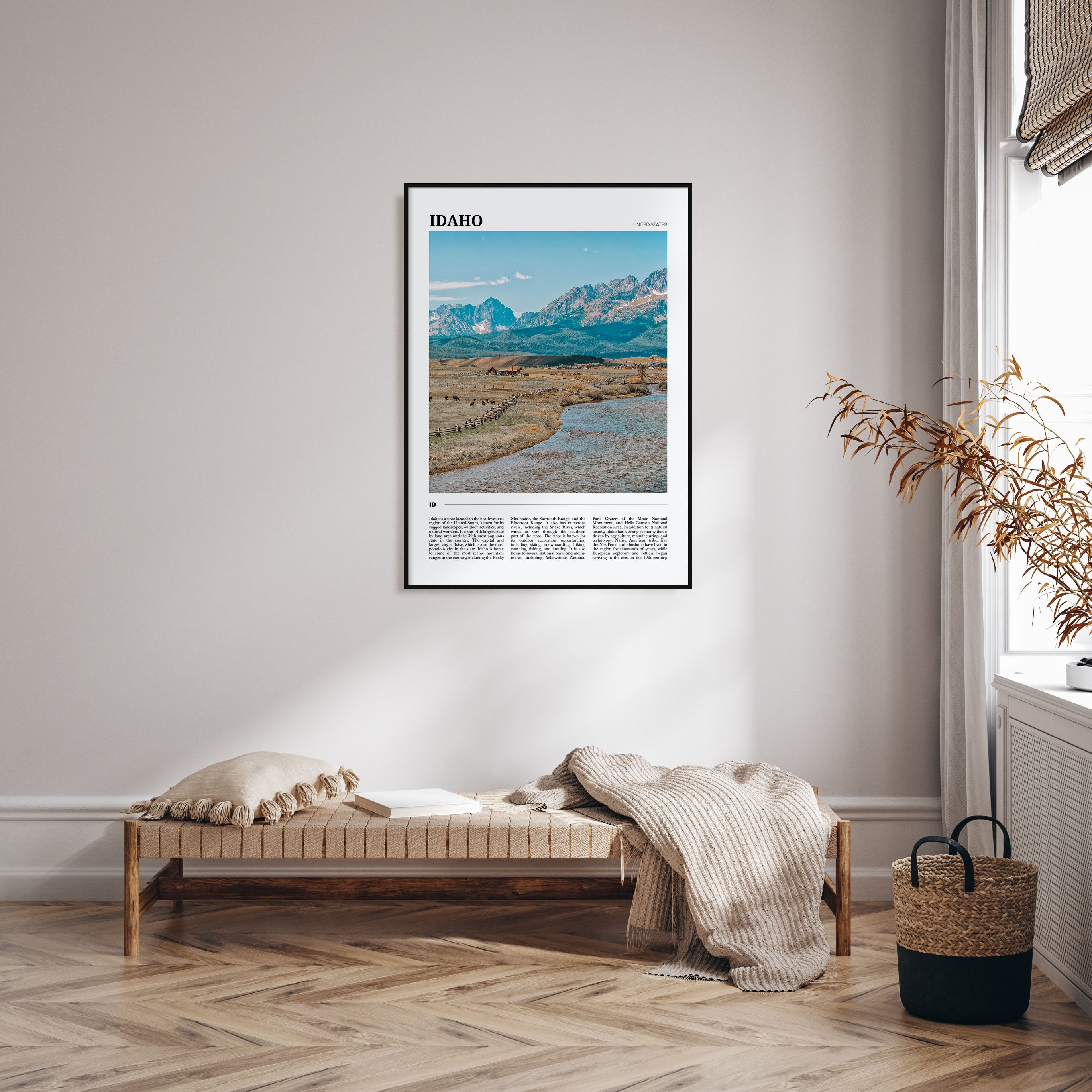 Idaho Travel Color No 2 Poster