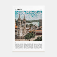 Ilheus Travel Color Poster
