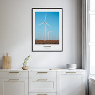 Illinois Portrait Color No 1 Poster