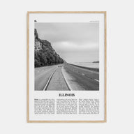 Illinois Travel B&W No 1 Poster